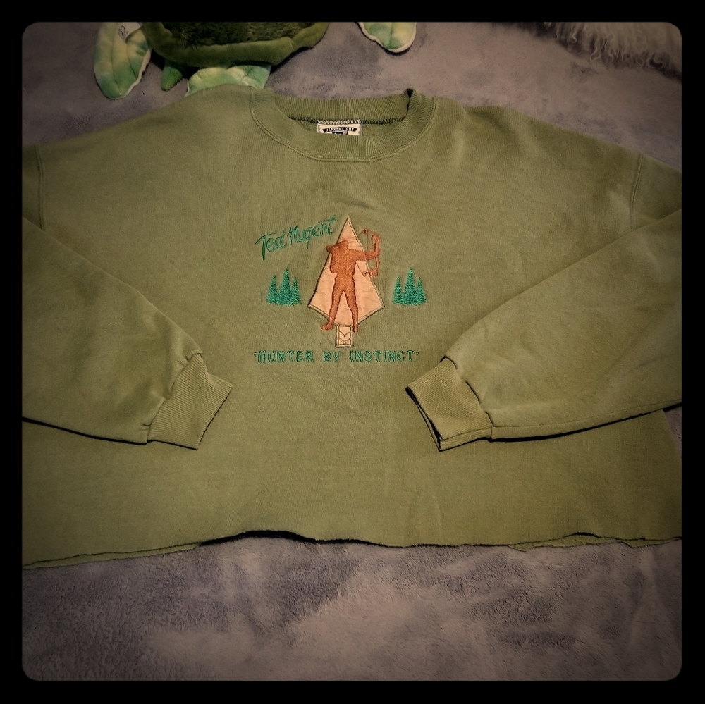 Cropped vintage Ted Nugent